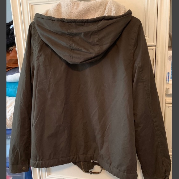 Forever 21+ Fleece Lined Coat - Picture 3 of 4